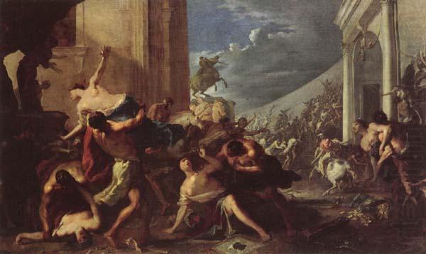 The Rape of the Sahine Women, Johann Heinrich Schonfeldt